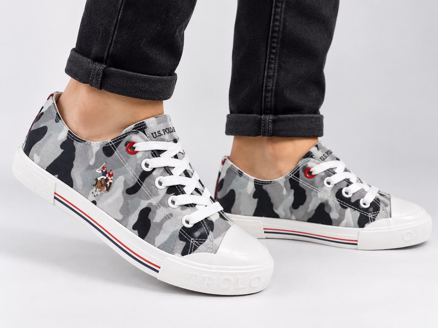 U.S. Polo ASSN. Men Canvas Sneaker Shoes