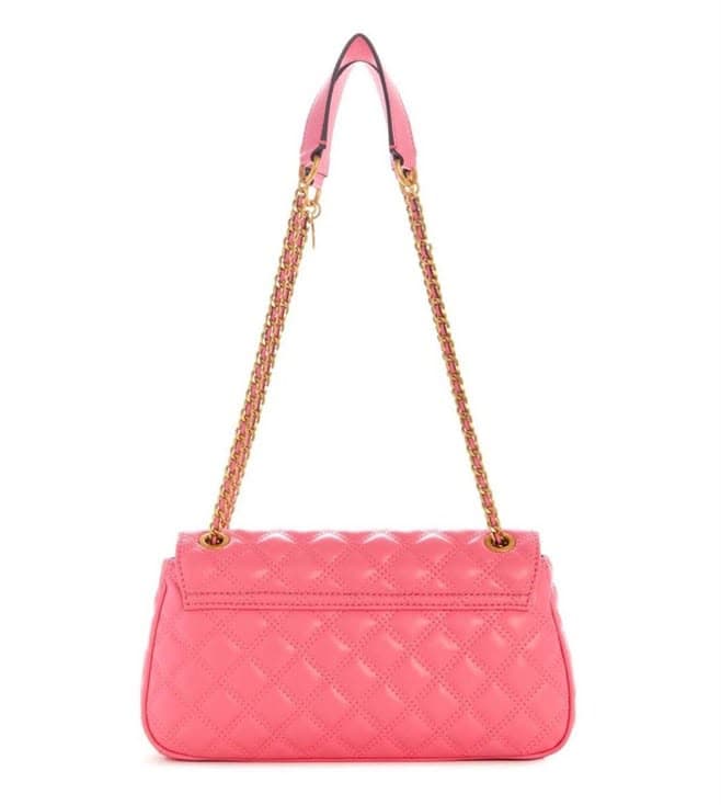 GUESS Watermelon GIULLY Medium Convertible Shoulder Bag