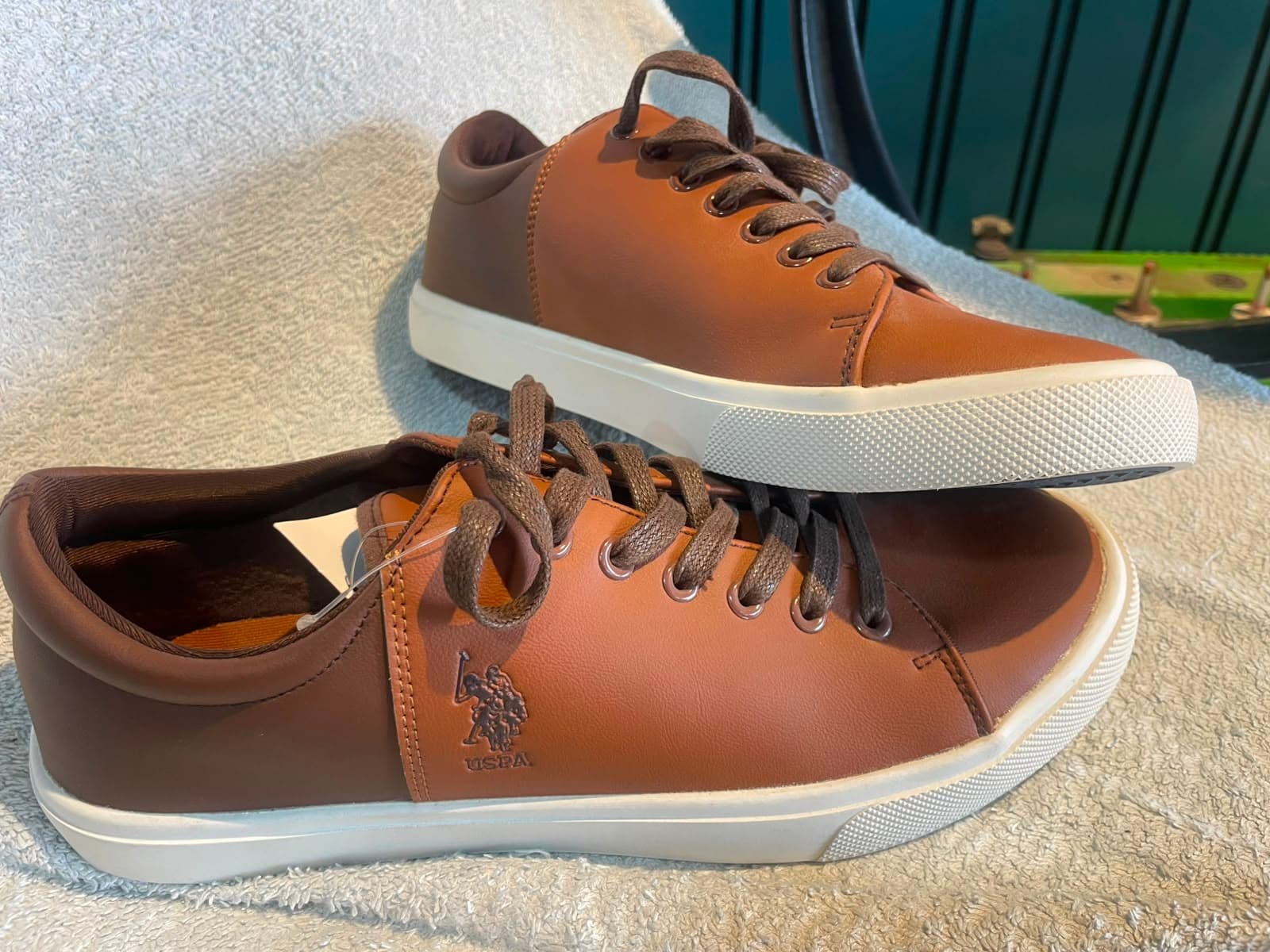 U.S. Polo Assn. Men Colourblocked Sneakers