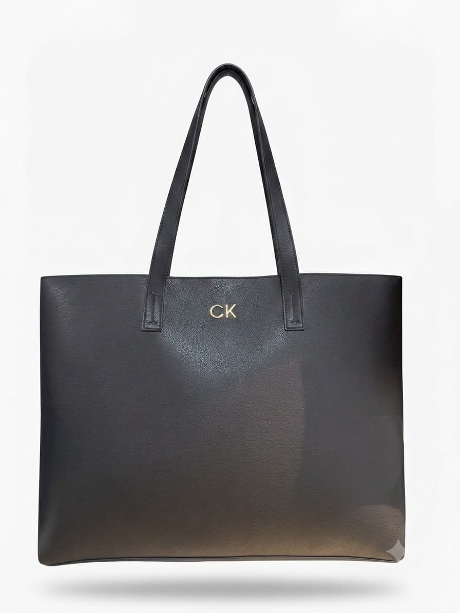 CALVIN KLEIN JEANS Black Shopper Tote